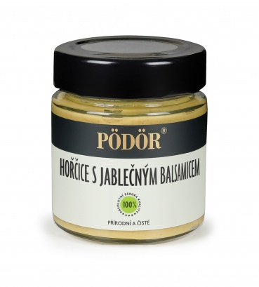 Hořčice s jablečným balsamicem