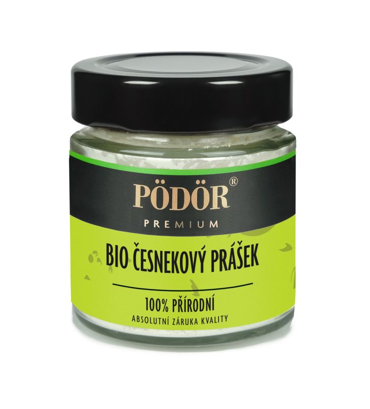 Bio česnekový prášek