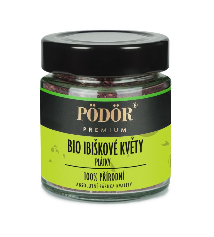 Bio ibiškové květy - plátky