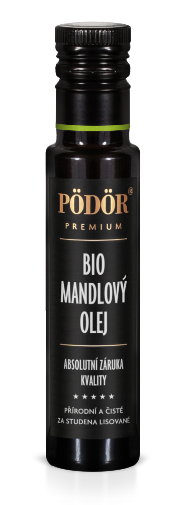 Bio Mandlový olej za studena lisovaný