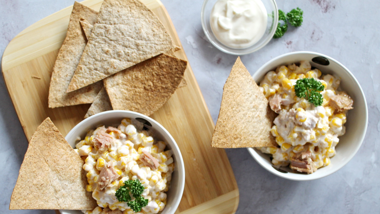 Thunfischsalat mit Mais und Mayonnaise - cs