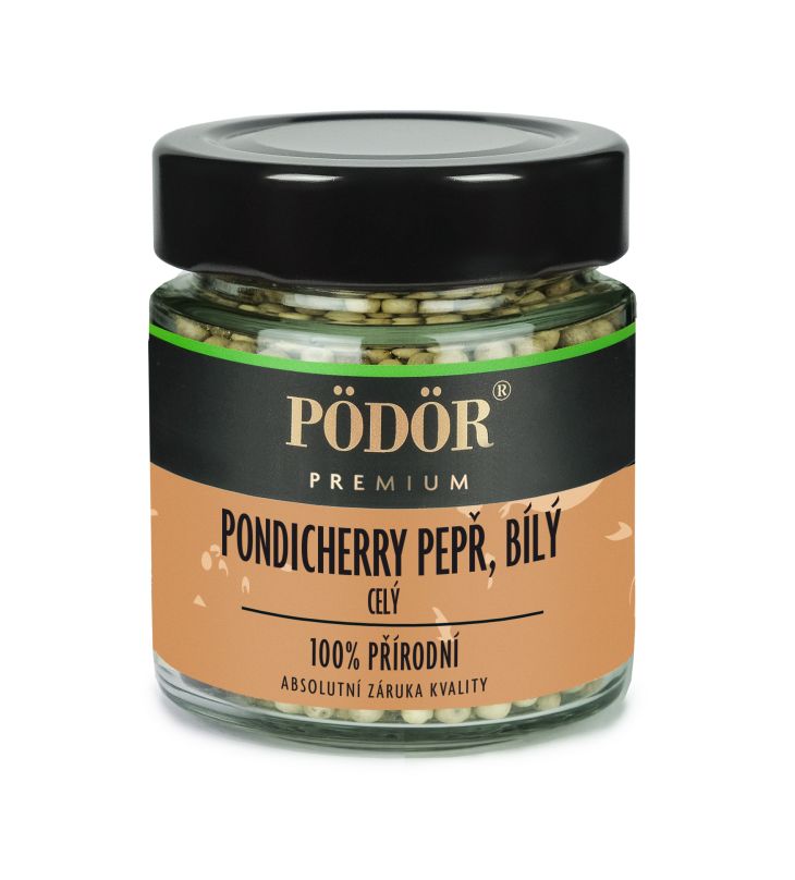 Pondicherry pepř, bílý - celý