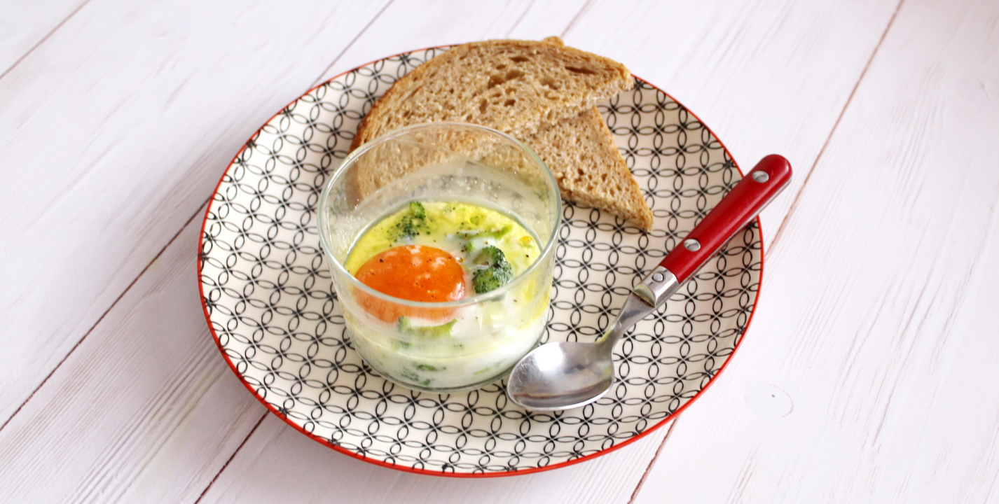 Oeuf Cocotte, mit Leindotteröl - cs