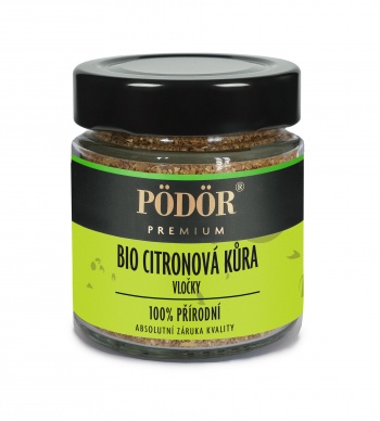 Bio citronová kůra - vločky