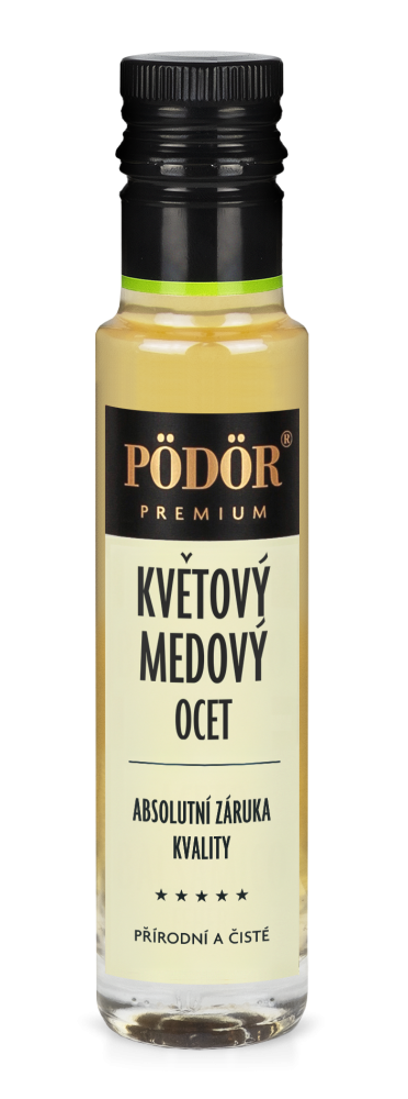 Květový medový ocet