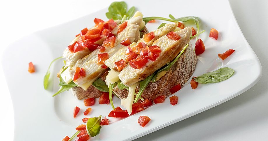 Sandwich mit Pödör Sesamöl-Mayonnaise - cs