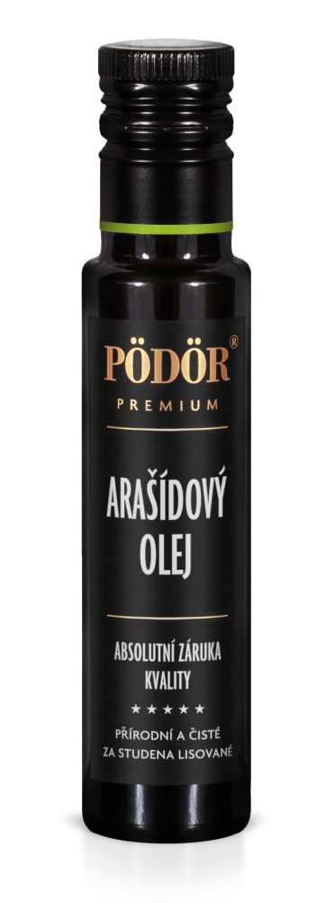 Arašídový olej za studena lisovaný