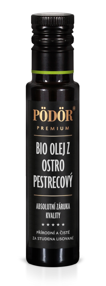 Bio Olej z Ostropestřce lisovaný za studena