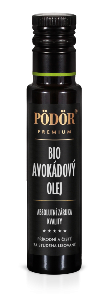Bio Avokádový olej za studena lisovaný