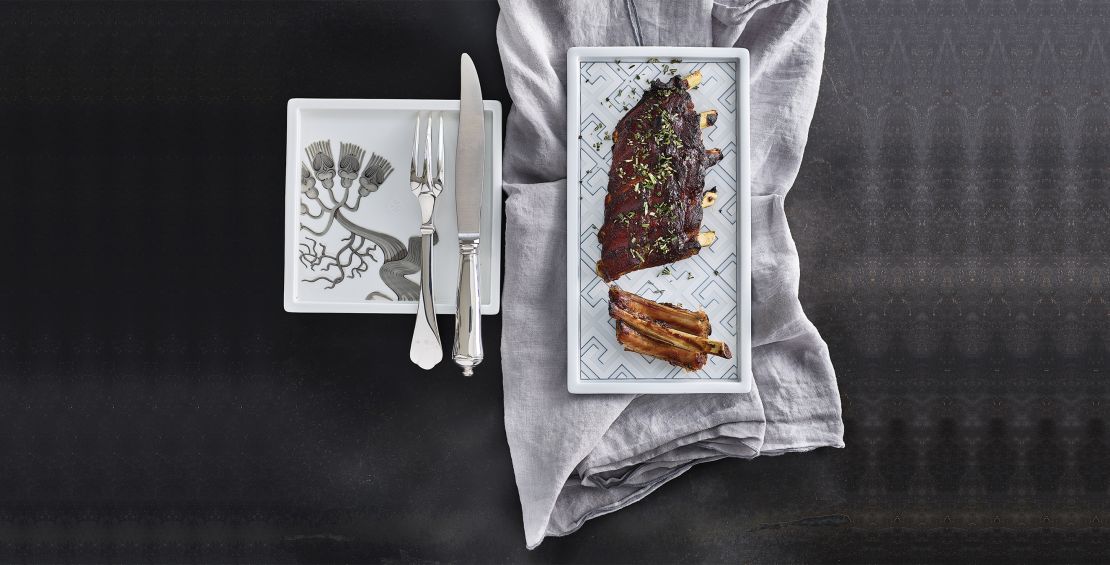 Sparerips mit Barbecue Sauce - cs