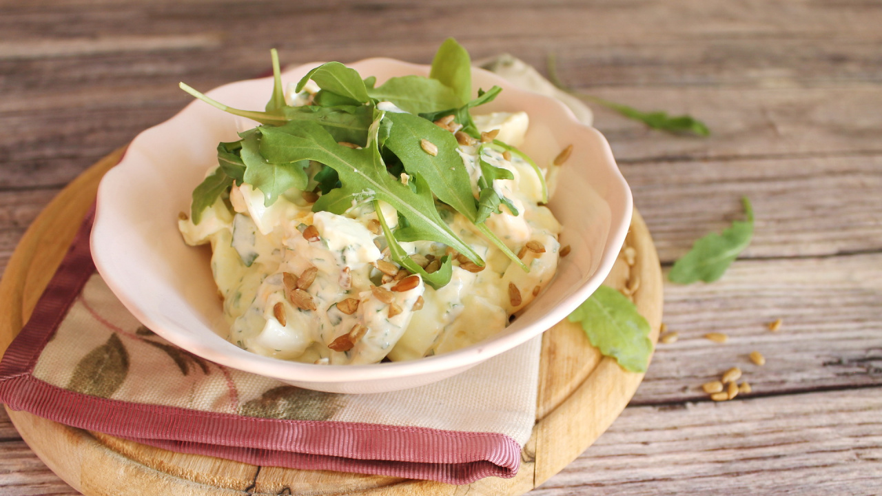 Eiersalat mit Joghurt - cs