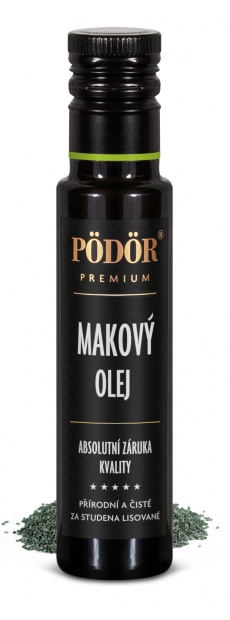 Makový olej za studena lisovaný _1