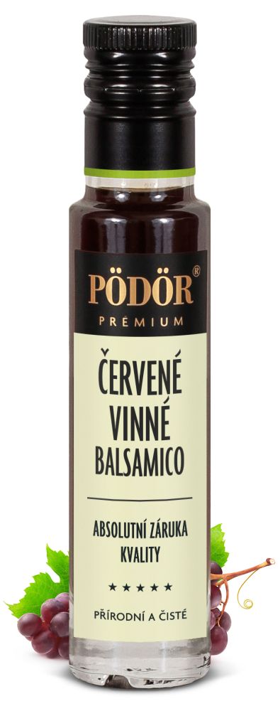 Červené vinné balsamico