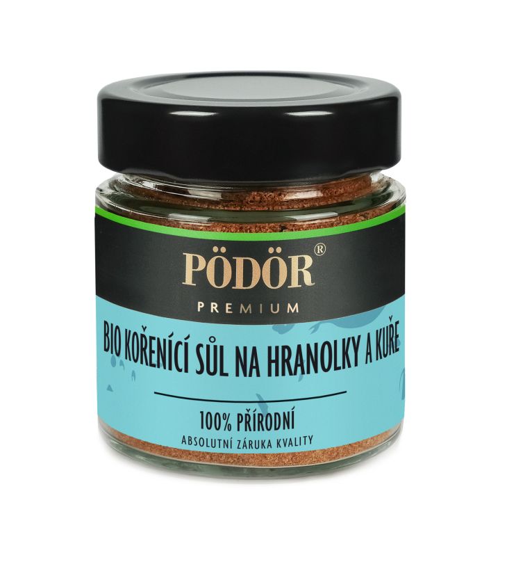 Bio hranolky a kuře - ochucená sůl