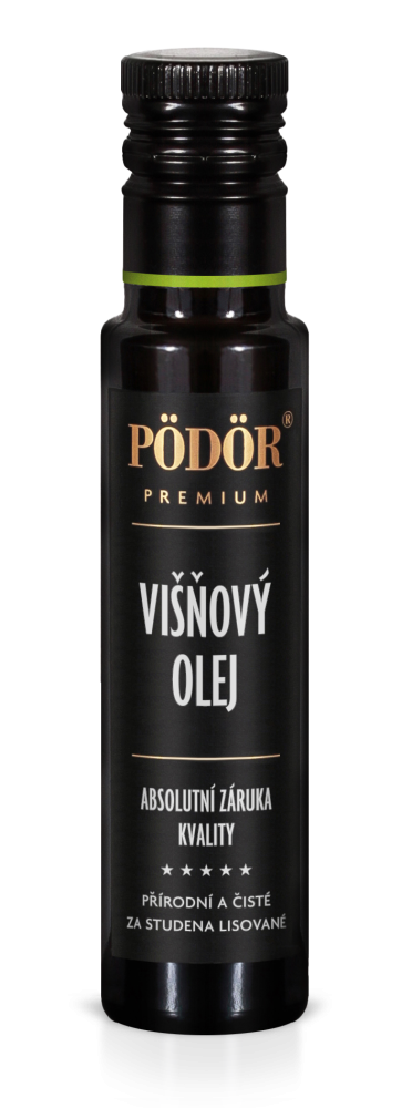 Višňový olej lisovaný za studena