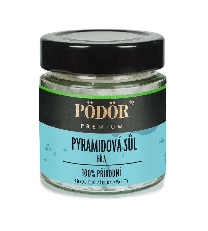 Pyramidová sůl – bílá