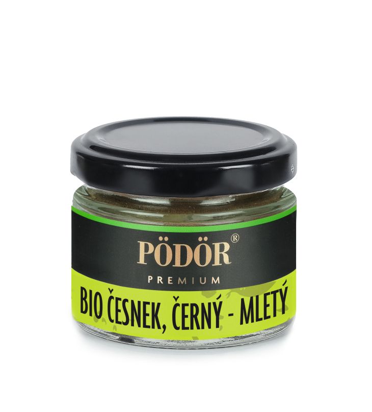 Bio česnek, černý - mletý