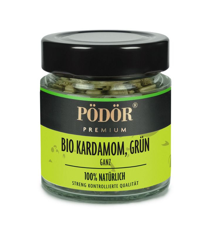 Bio kardamom, zelený - celý