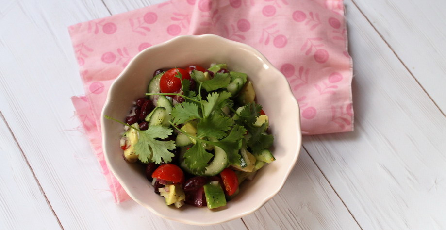 Mexikanischer Salat mit Chiaöl - cs