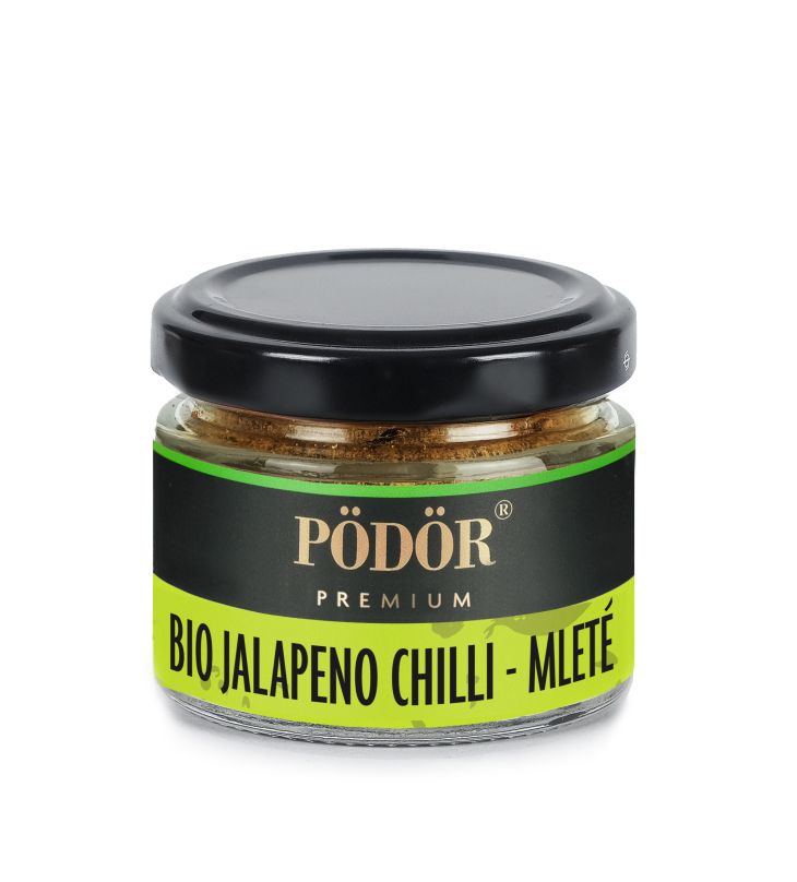 Bio Jalapeno chilli - mleté